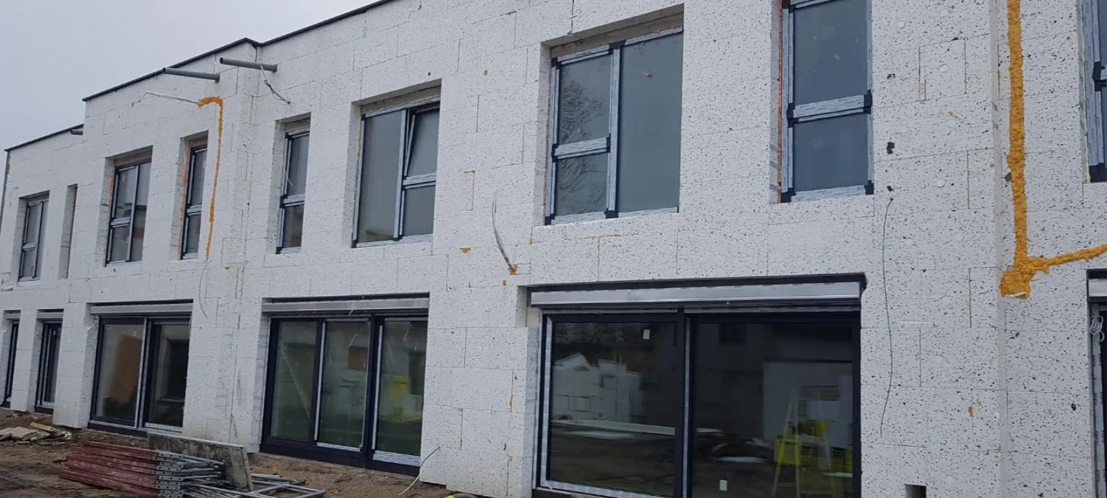 Plac budowy w pazdzierniku 1 - zdjęcie 1